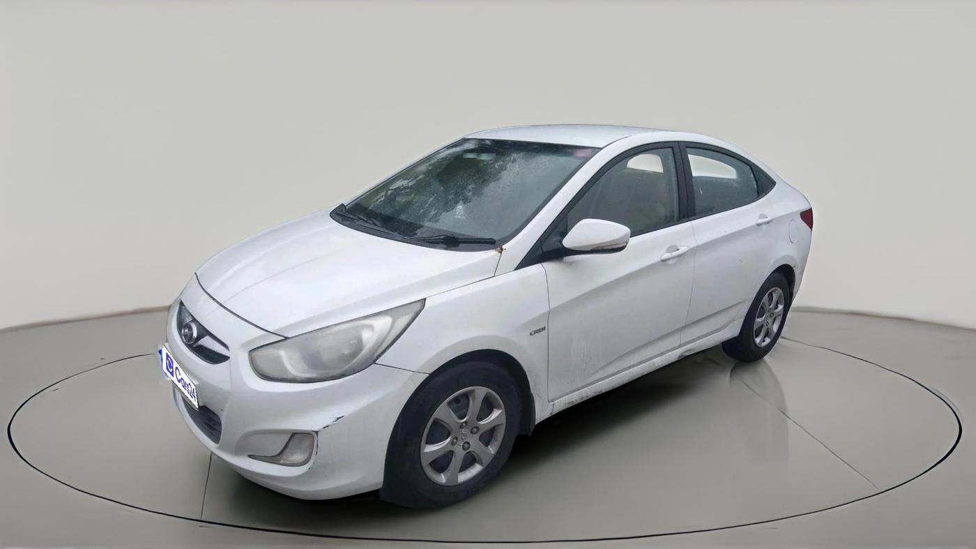2013 Hyundai Verna FLUIDIC 1.6 CRDI EX, Diesel, Manual, 95,138 km, exterior