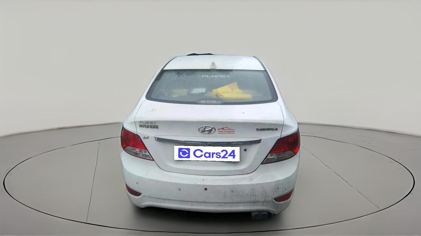 2013 Hyundai Verna FLUIDIC 1.6 CRDI EX, Diesel, Manual, 95,138 km, exterior