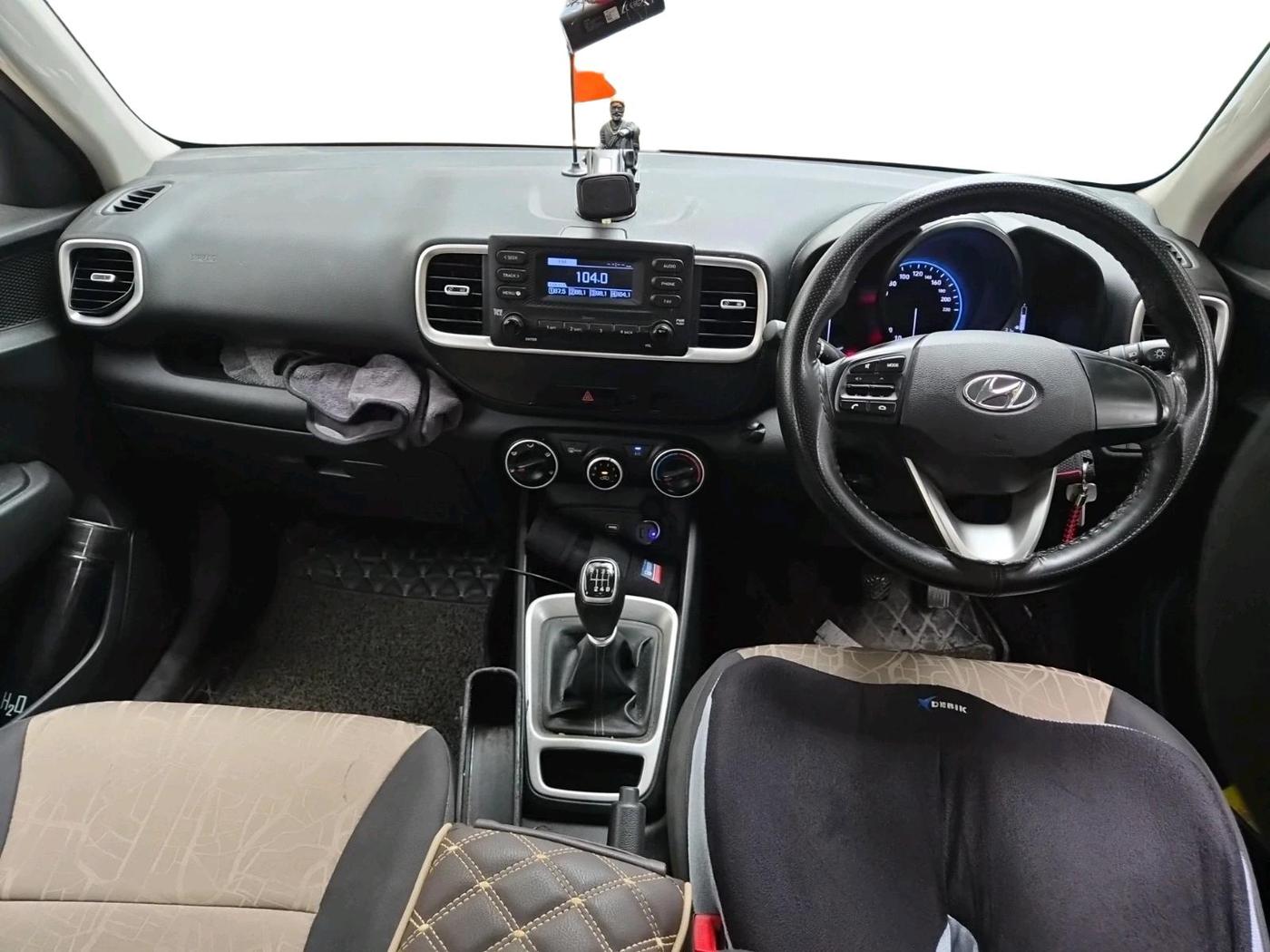 2019 Hyundai VENUE S 1.0 TURBO MT, Petrol, Manual, 37,913 km, interior