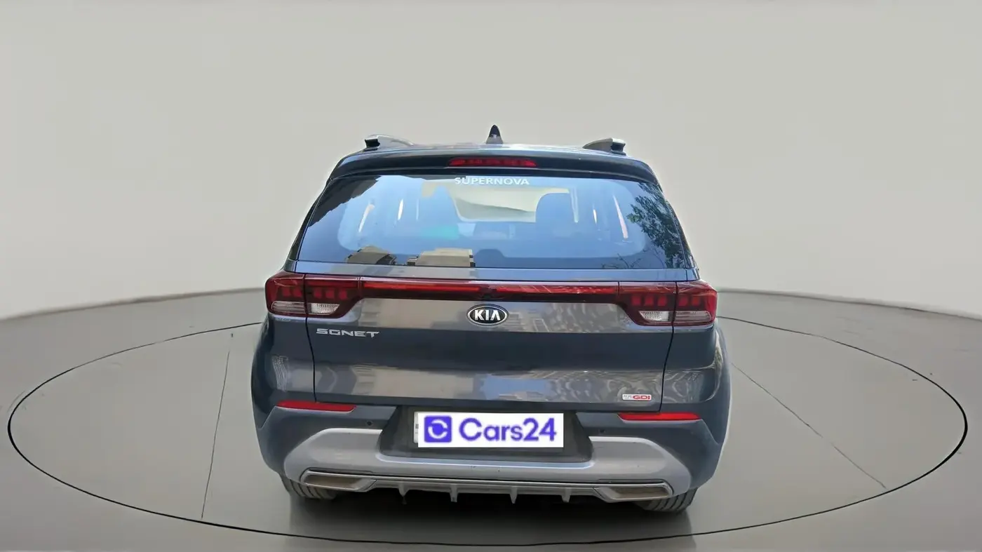 2021 KIA SONET HTX 1.0 IMT, Petrol, Manual, 46,902 km, exterior