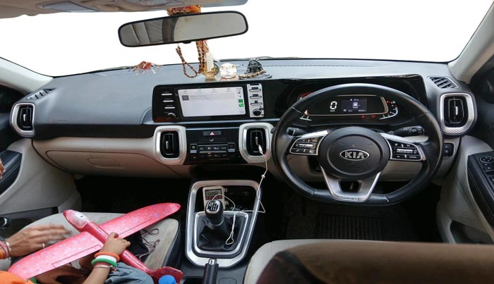 2021 KIA SONET HTX 1.0 IMT, Petrol, Manual, 46,902 km, interior