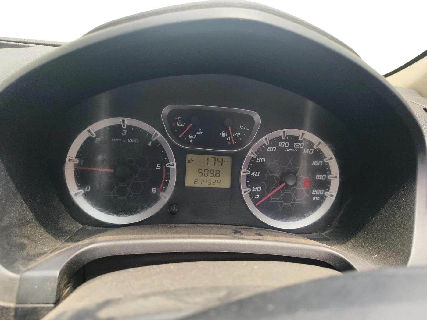 2015 Ford Fiesta TITANIUM DIESEL, Diesel, Manual, 2,14,324 km, interior