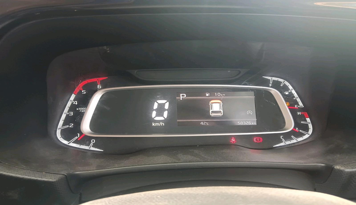 2024 KIA SONET HTX 1.5 AT, Diesel, Automatic, 58,326 km, interior