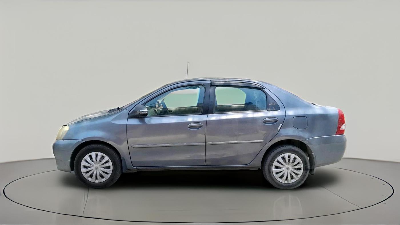 2014 Toyota Etios VD, Diesel, Manual, 88,088 km, exterior