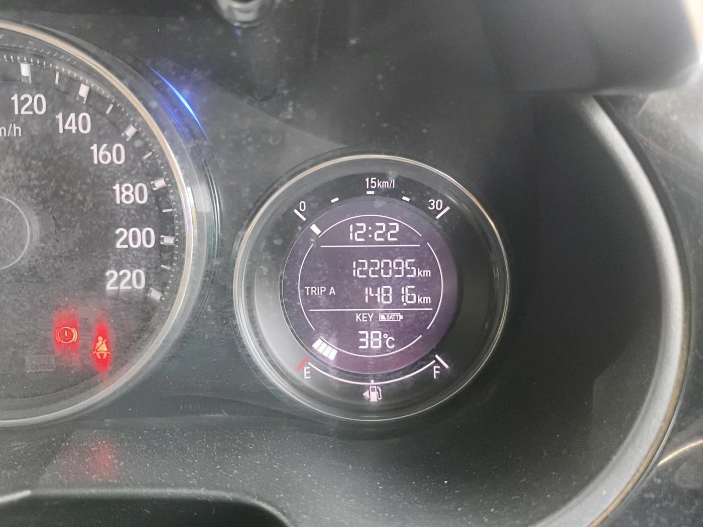 2017 Honda City 1.5L I-VTEC VX CVT, Petrol, Automatic, 1,22,095 km, interior