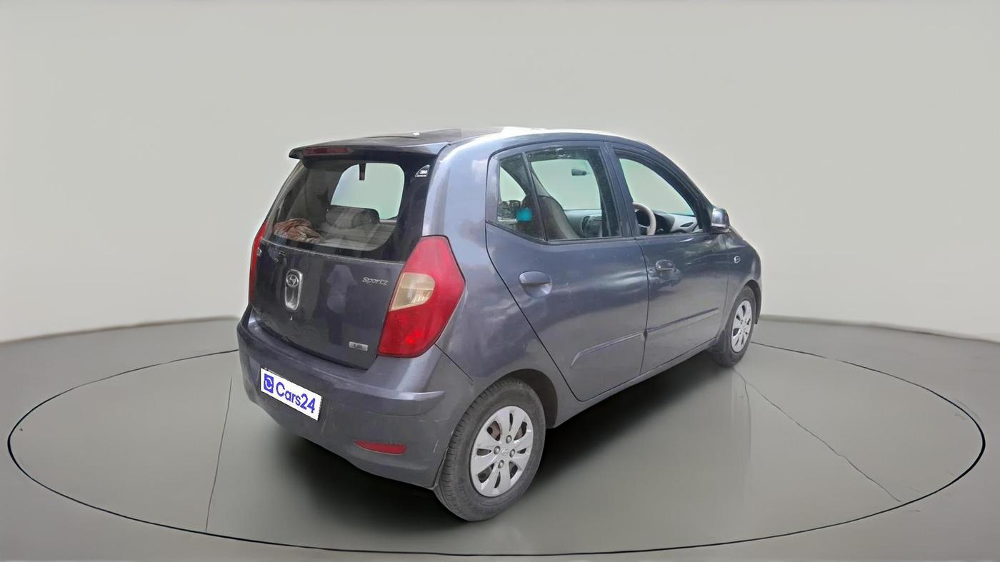 2013 Hyundai i10 SPORTZ 1.2, Petrol, Manual, 85,716 km, exterior