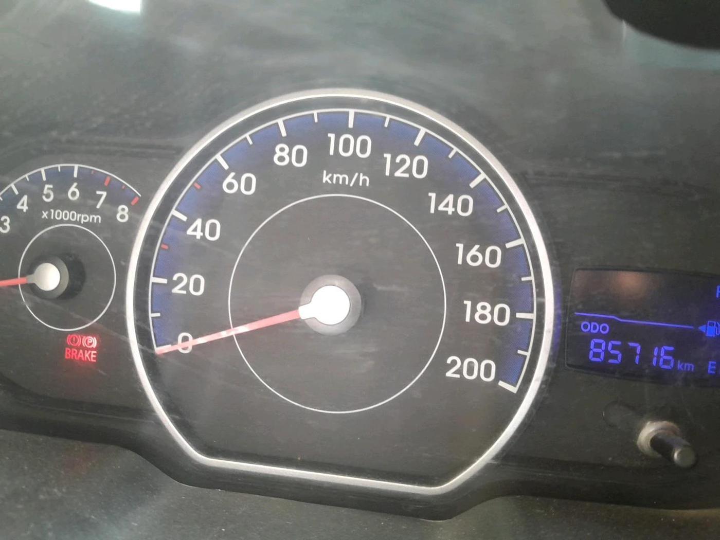 2013 Hyundai i10 SPORTZ 1.2, Petrol, Manual, 85,716 km, interior