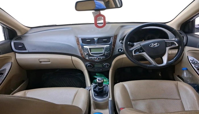 2014 Hyundai Verna FLUIDIC 1.6 CRDI SX OPT AT, Diesel, Automatic, 90,061 km, interior