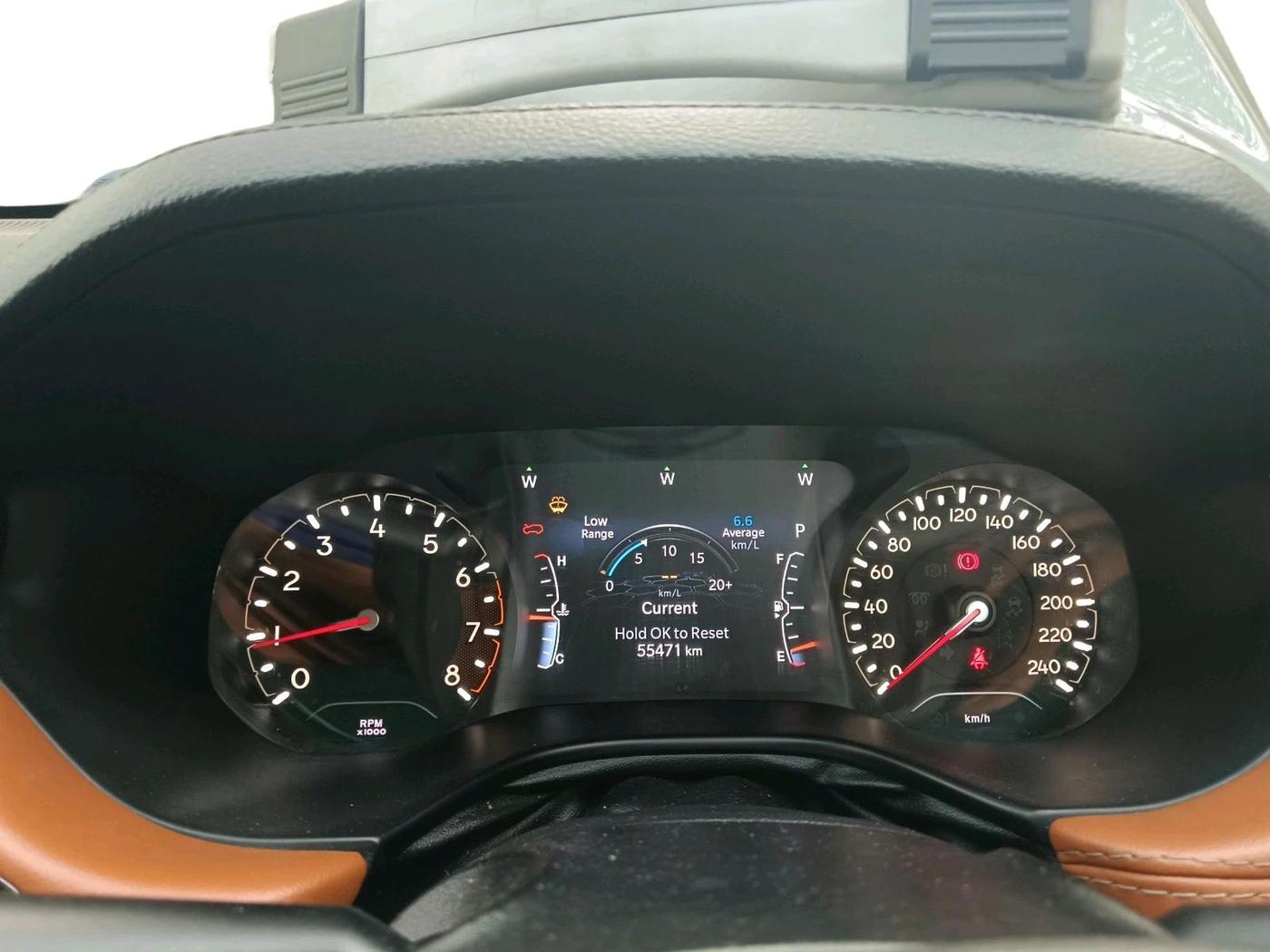 2021 Jeep Compass LIMITED (O) 1.4 PETROL DCT, Petrol, Automatic, 55,471 km, interior