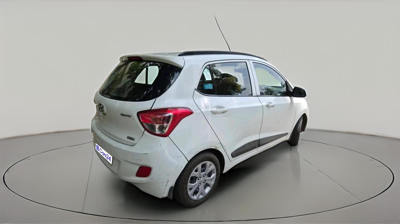 2016 Hyundai Grand i10 SPORTZ 1.2 KAPPA VTVT, Petrol, Manual, 75,634 km, exterior