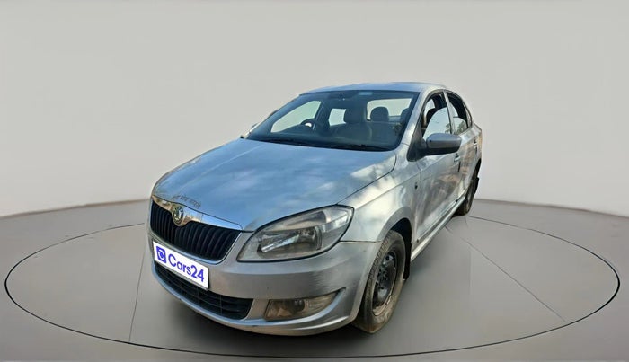 2012 Skoda Rapid AMBITION 1.6 TDI CR MT, Diesel, Manual, 1,25,553 km, exterior
