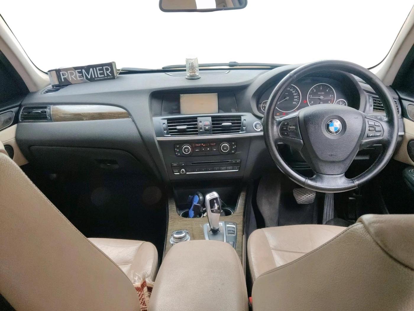 2013 BMW X3 XDRIVE 20D, Diesel, Automatic, 1,27,579 km, interior
