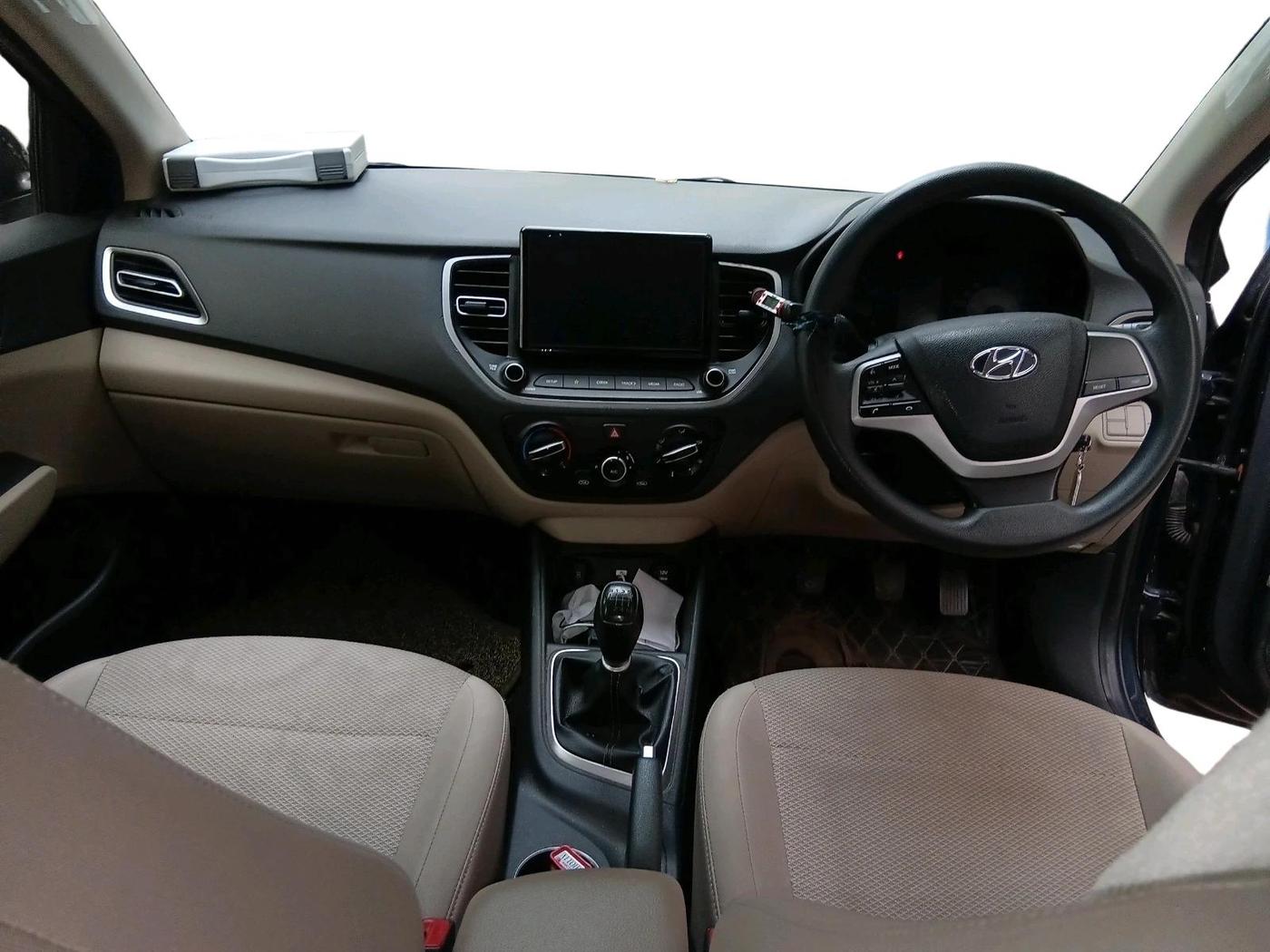 2021 Hyundai Verna S 1.5 PETROL MT, Petrol, Manual, 50,157 km, interior