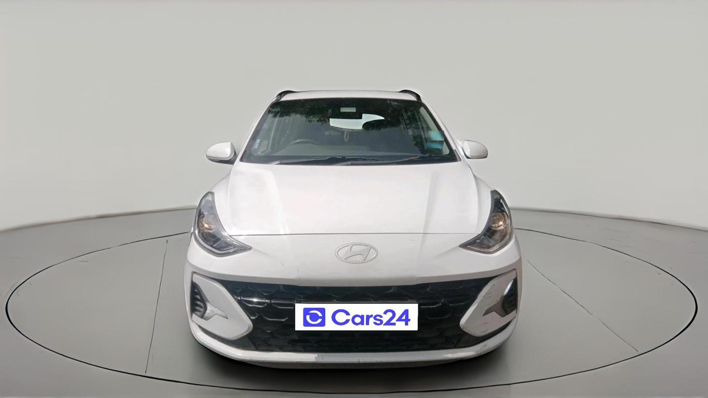 2024 Hyundai GRAND I10 NIOS SPORTZ AMT 1.2 KAPPA VTVT, CNG, Automatic, 26,611 km, exterior