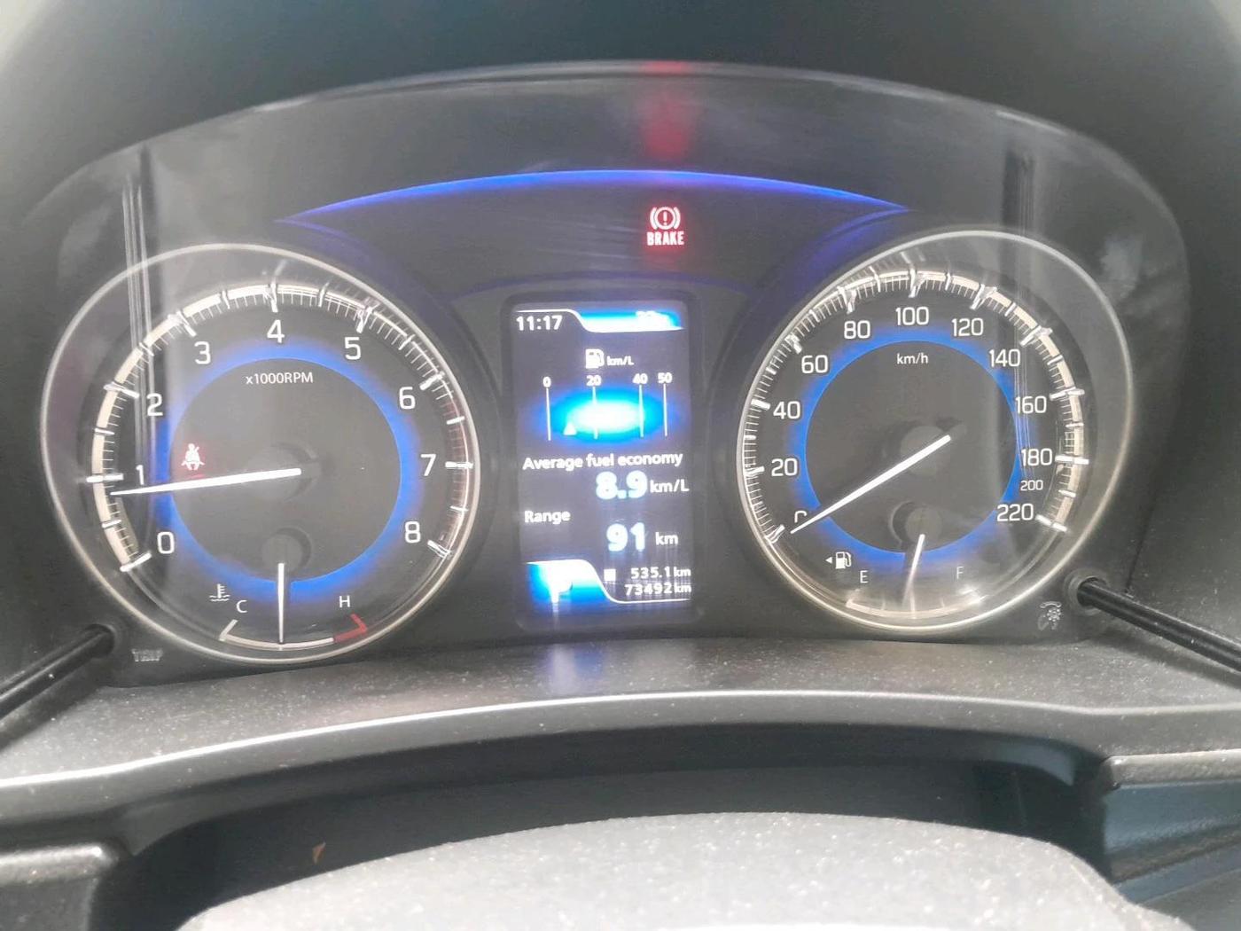 2018 Maruti Baleno ALPHA CVT PETROL 1.2, Petrol, Automatic, 73,492 km, interior
