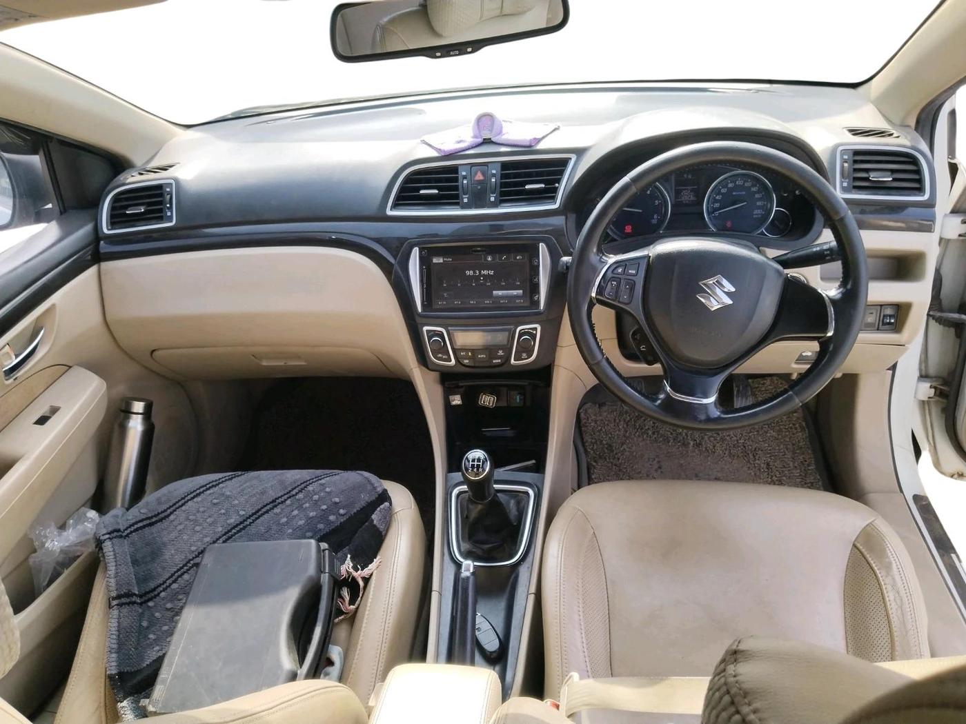 2016 Maruti Ciaz ZDI+ SHVS, Diesel, Manual, 1,12,823 km, interior