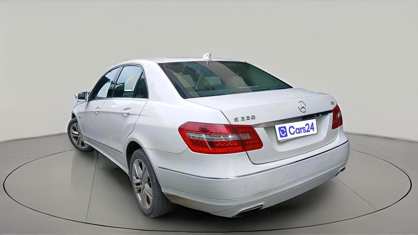 2012 Mercedes Benz E Class E 220 CDI avantgarde, Diesel, Automatic, 1,23,056 km, exterior