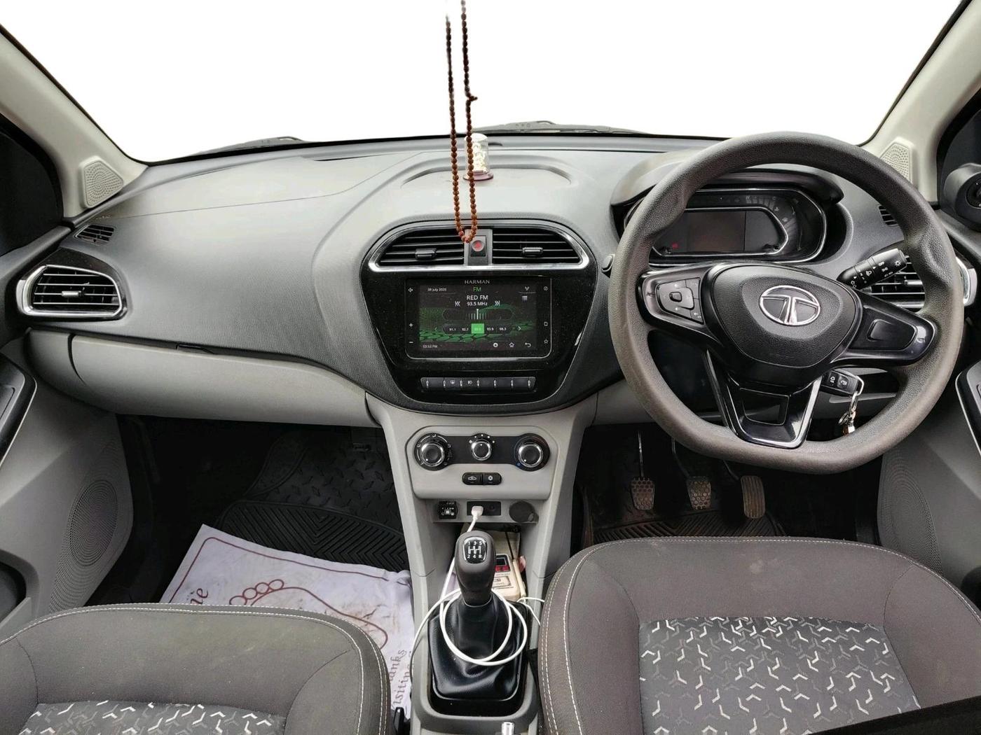 2020 Tata Tiago XZ PETROL, CNG, Manual, 80,270 km, interior