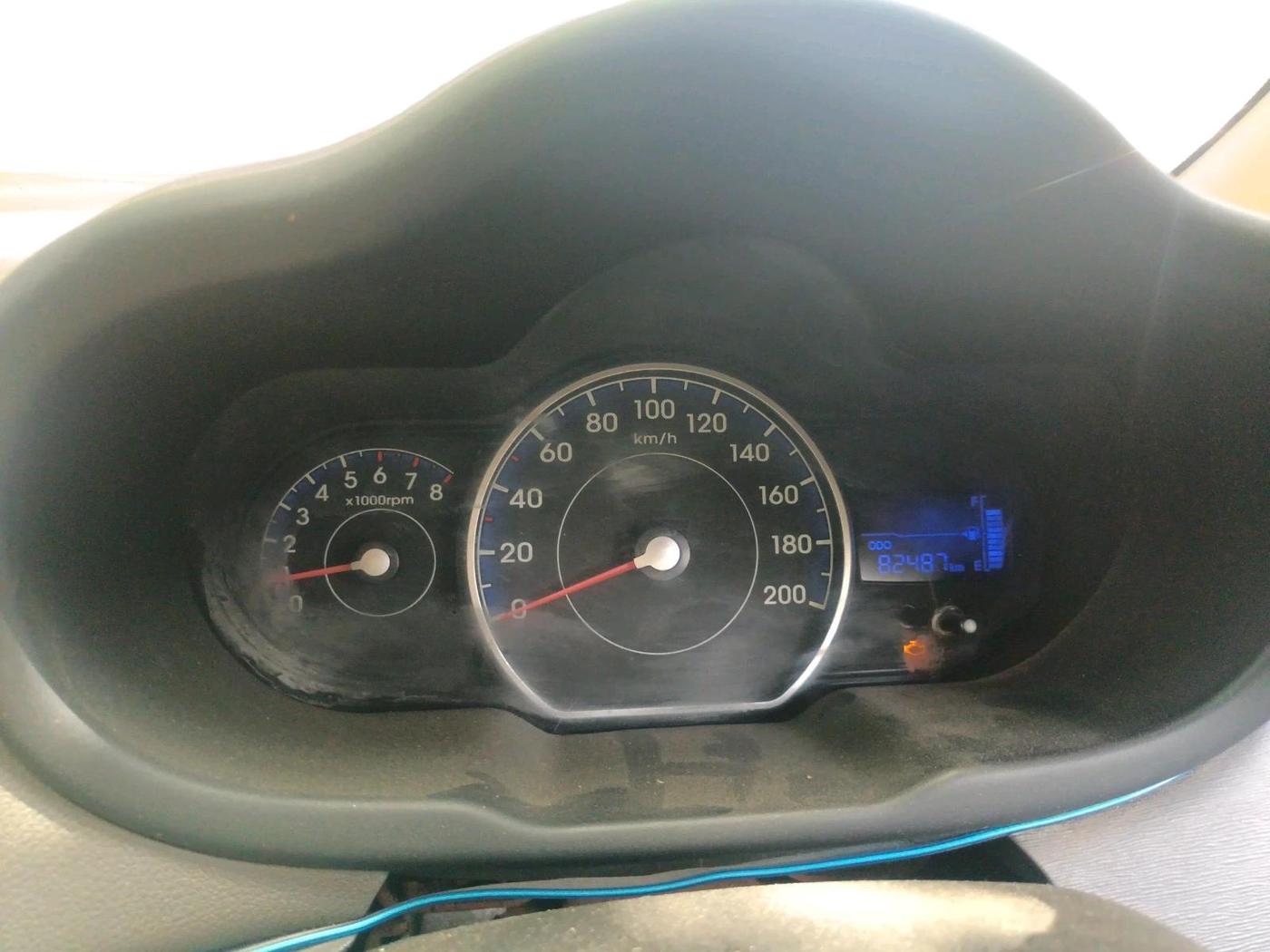 2014 Hyundai i10 MAGNA 1.1, CNG, Manual, 82,487 km, interior
