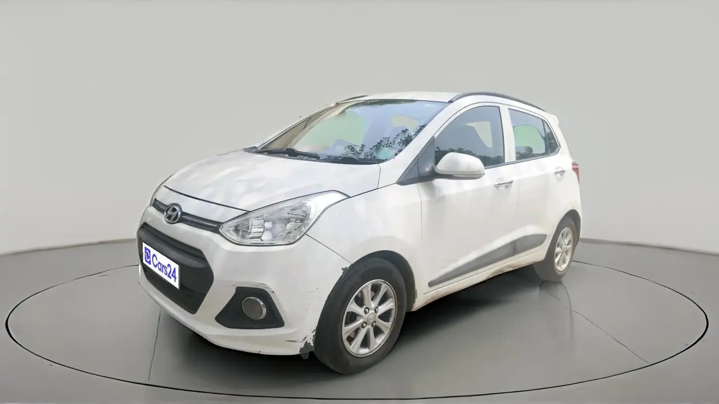 2015 Hyundai Grand i10 ASTA AT 1.2 KAPPA VTVT, Petrol, Automatic, 47,657 km, exterior