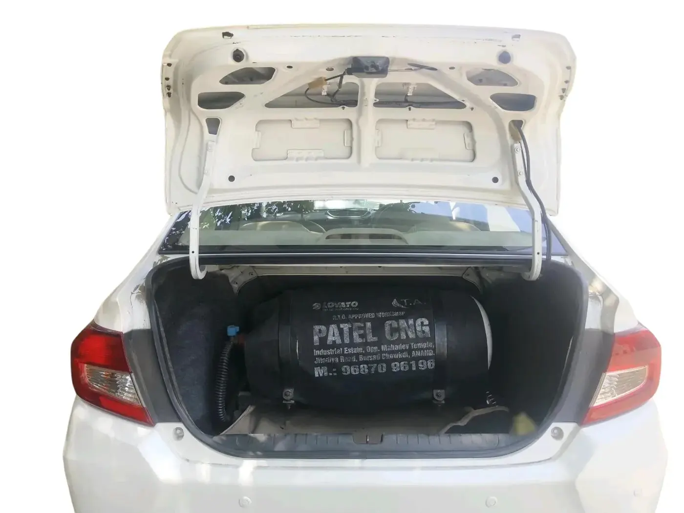 2019 Honda Amaze 1.2L I-VTEC S, CNG, Manual, 65,606 km, exterior