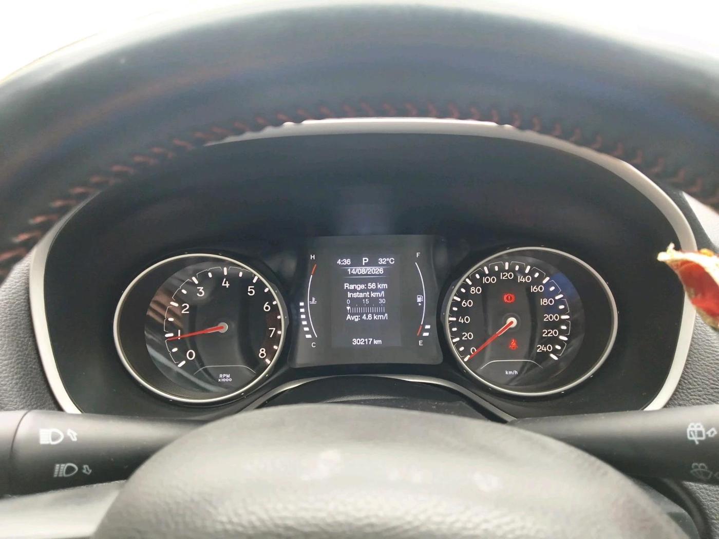 2017 Jeep Compass LIMITED 1.4 PETROL AT, Petrol, Automatic, 30,217 km, interior