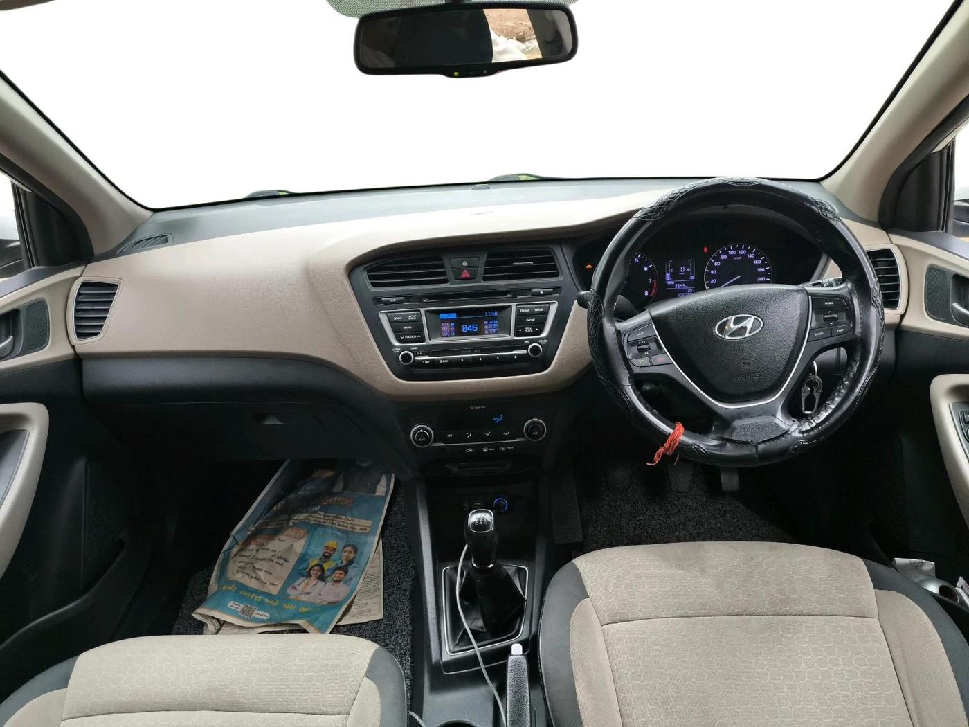 2015 Hyundai Elite i20 SPORTZ 1.2, Petrol, Manual, 1,05,035 km, interior