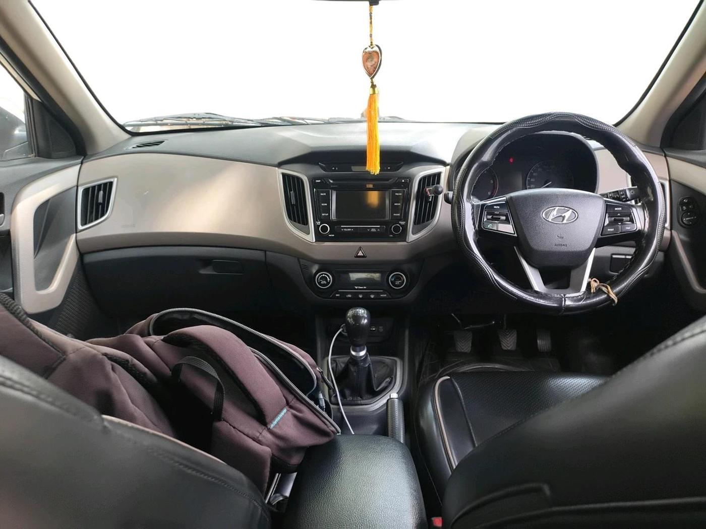 2016 Hyundai Creta SX 1.6 DIESEL, Diesel, Manual, 76,212 km, interior