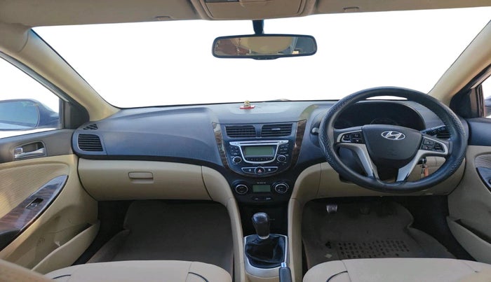 2013 Hyundai Verna FLUIDIC 1.6 CRDI EX, Diesel, Manual, 83,292 km, interior