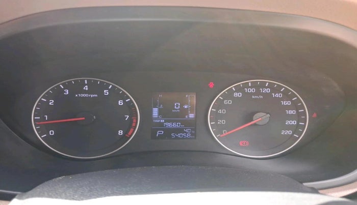 2018 Hyundai Elite i20 ASTA 1.2  CVT, Petrol, Automatic, 54,058 km, interior