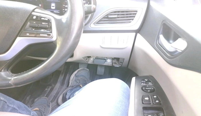 2019 Hyundai Verna 1.6 SX (O) CRDI MT, Diesel, Manual, 79,043 km, interior