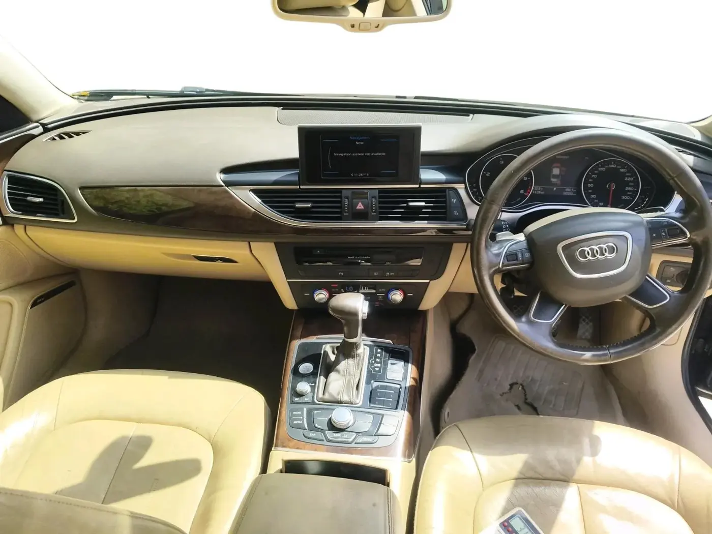2012 Audi A6 2.0 TDI PREMIUM, Diesel, Automatic, 1,62,222 km, interior