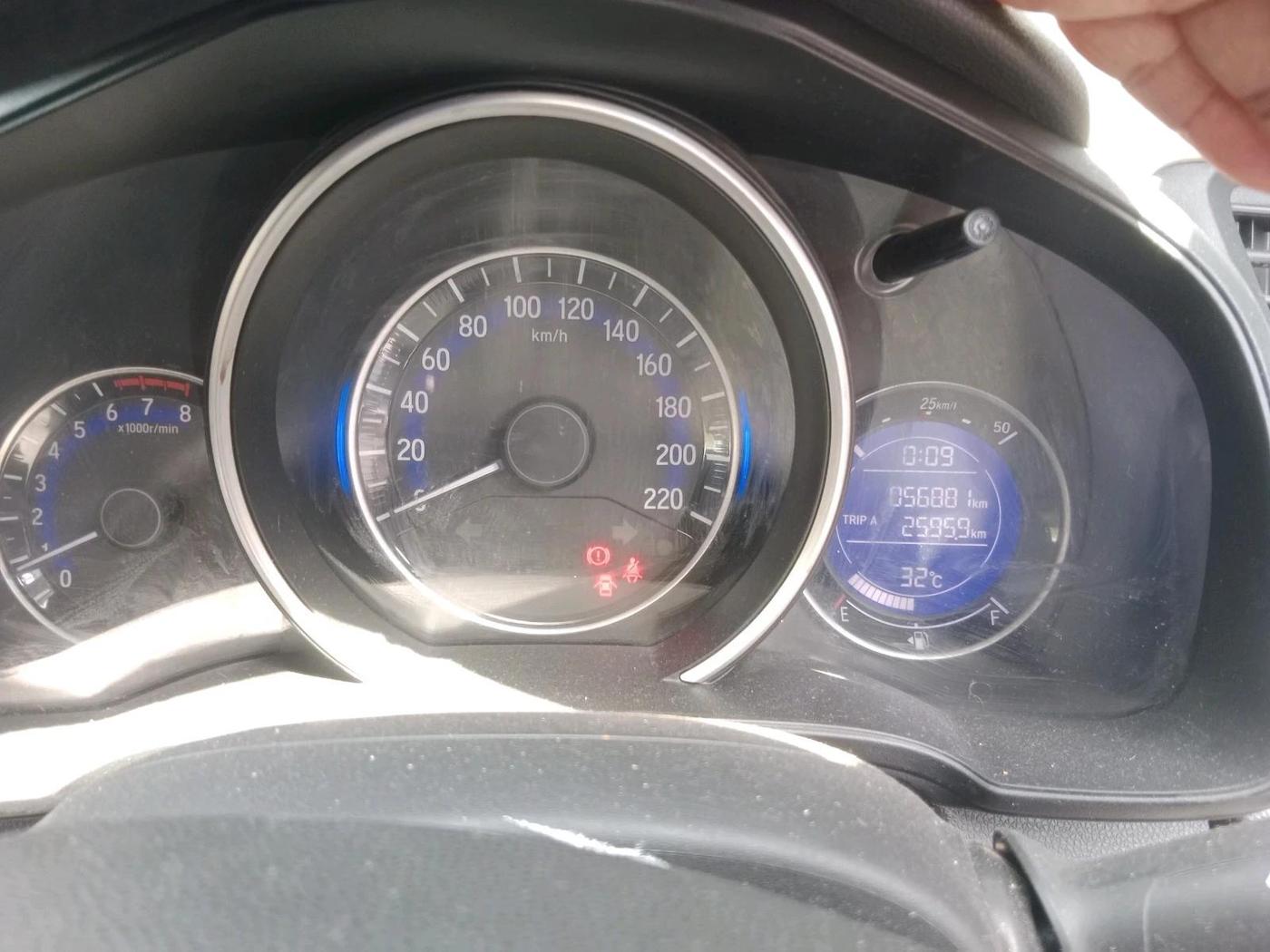 2017 Honda WR-V 1.2L I-VTEC VX MT, Petrol, Manual, 56,881 km, interior