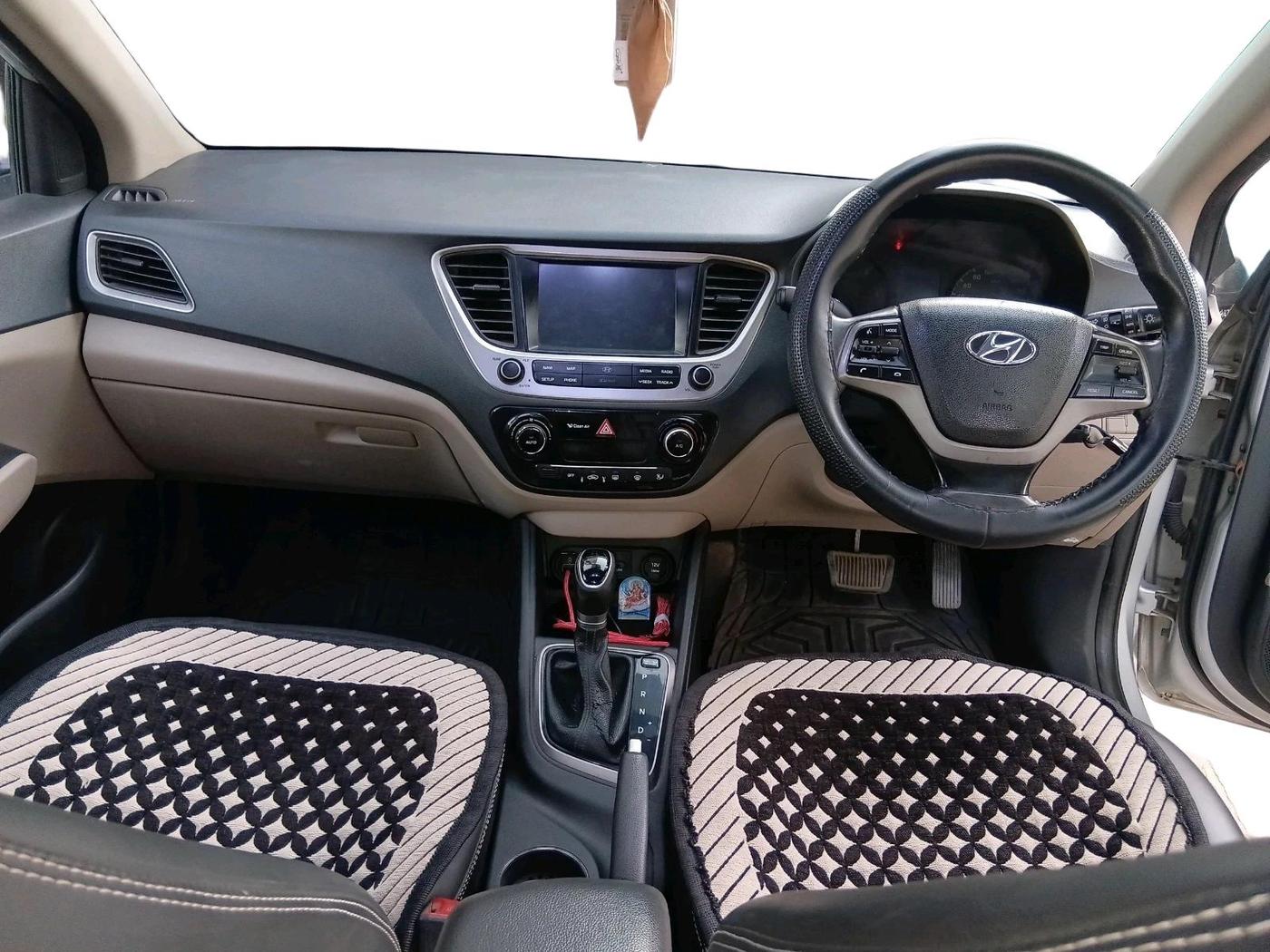 2018 Hyundai Verna 1.6 CRDI SX + AT, Diesel, Automatic, 74,038 km, interior