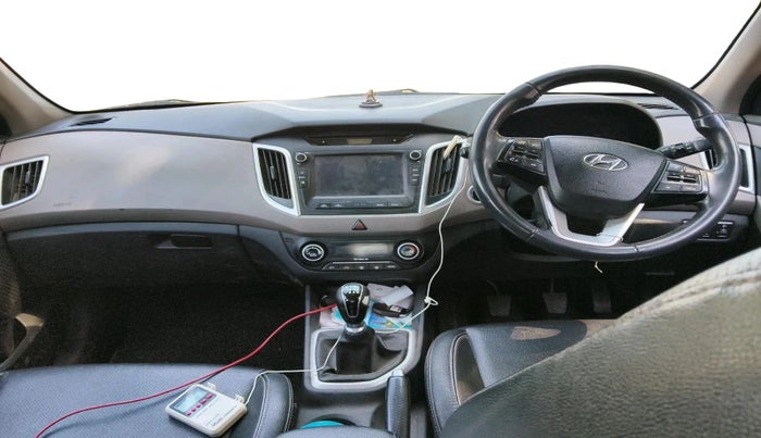 2018 Hyundai Creta SX (O) 1.6 DIESEL, Diesel, Manual, 1,42,495 km, interior