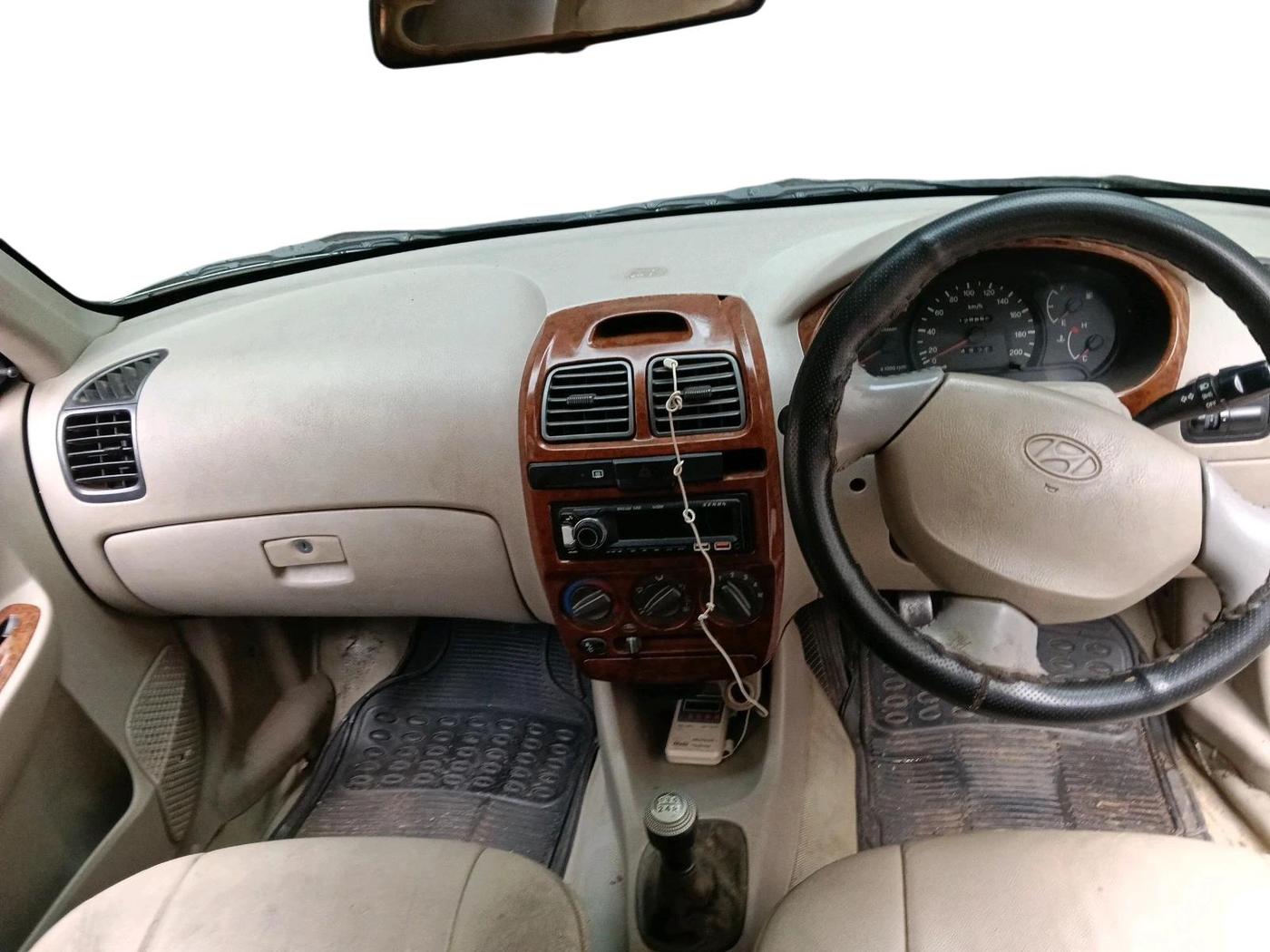 2011 Hyundai Accent GLE, Petrol, Manual, 1,28,859 km, interior
