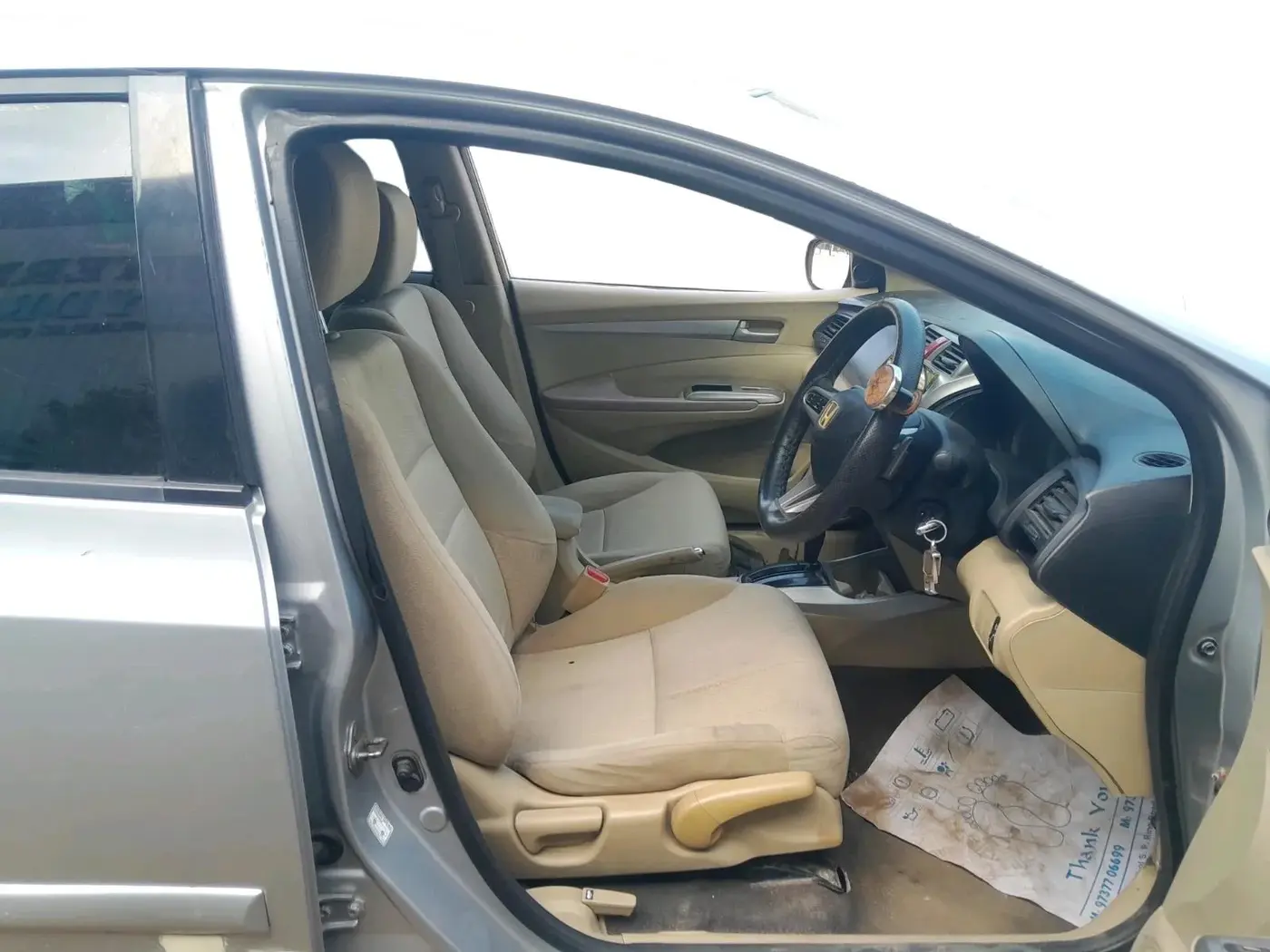 2010 Honda City 1.5L I-VTEC S AT, Petrol, Automatic, 82,301 km, interior