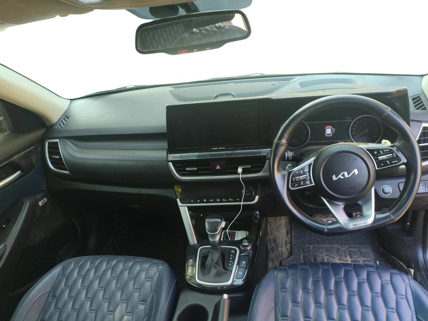 2022 KIA SELTOS X LINE 1.5 DIESEL AT, Diesel, Automatic, 73,264 km, interior