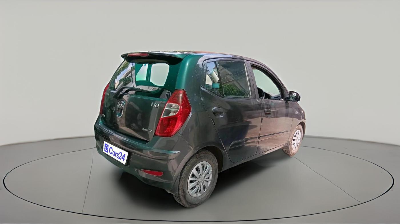 2013 Hyundai i10 SPORTZ 1.2, Petrol, Manual, 49,617 km, exterior