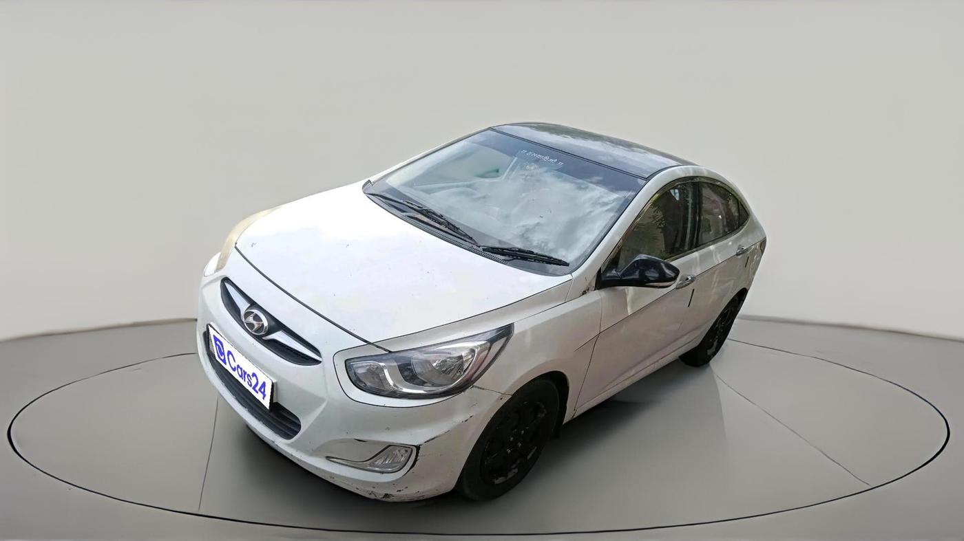 2013 Hyundai Verna FLUIDIC 1.4 CRDI EX, Diesel, Manual, 89,601 km, exterior