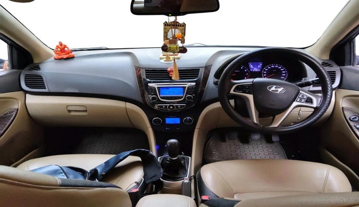 2014 Hyundai Verna FLUIDIC 1.6 VTVT EX, Petrol, Manual, 81,359 km, interior