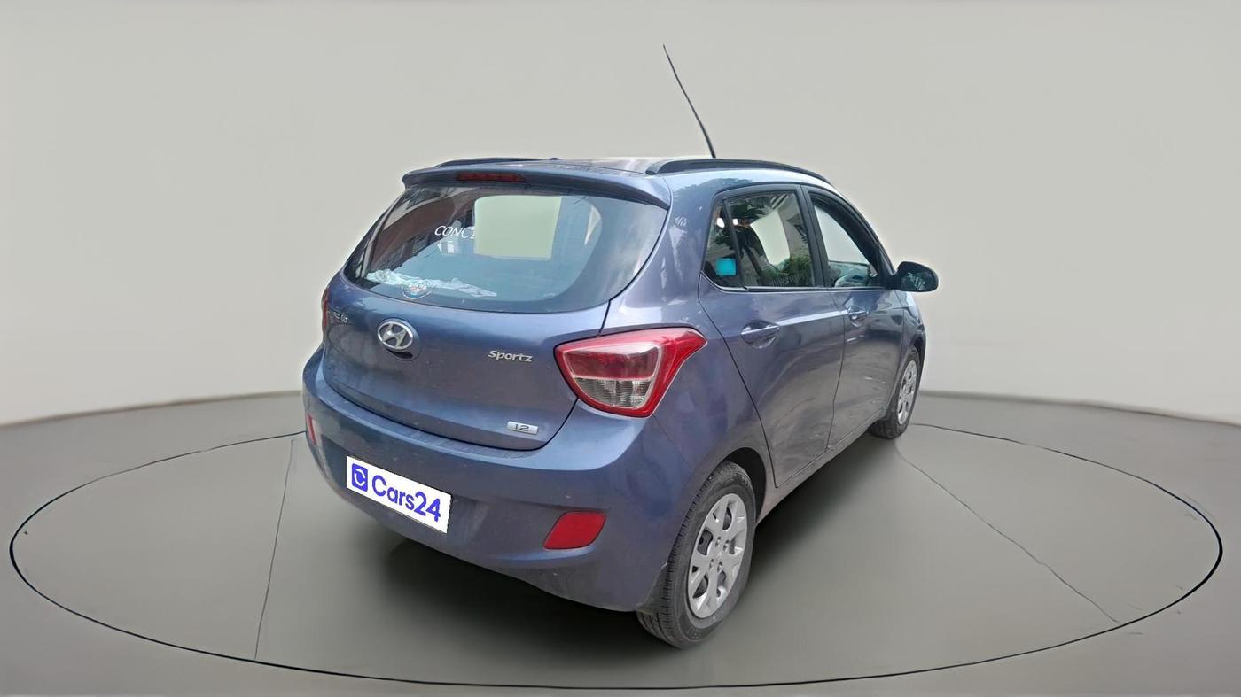 2016 Hyundai Grand i10 SPORTZ 1.2 KAPPA VTVT, Petrol, Manual, 36,095 km, exterior