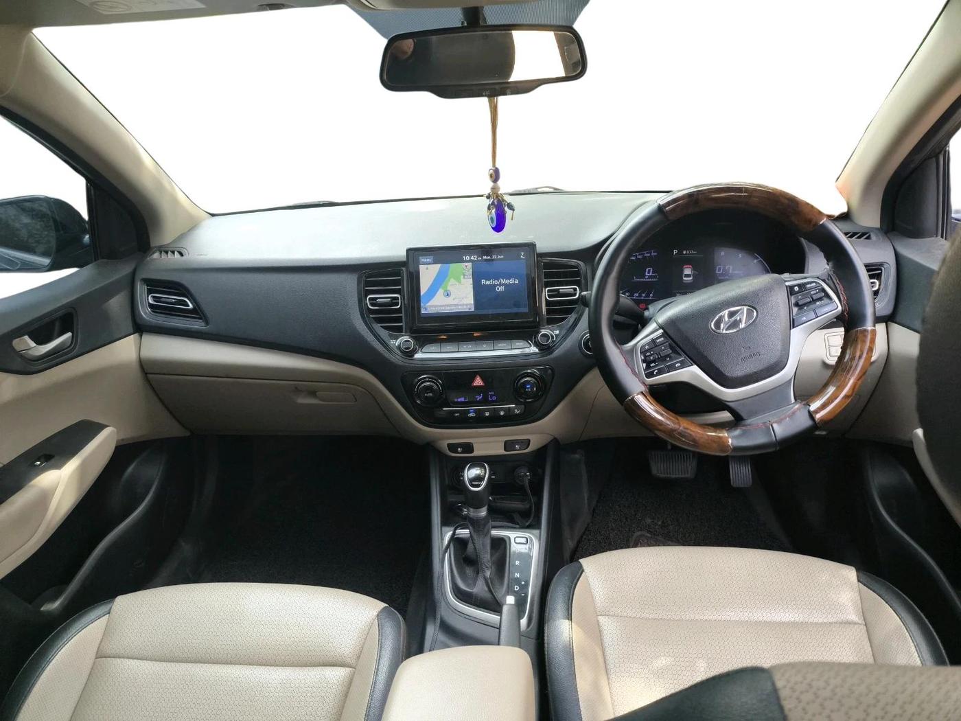 2020 Hyundai Verna SX (O) 1.5 CRDI AT, Diesel, Automatic, 1,14,901 km, interior