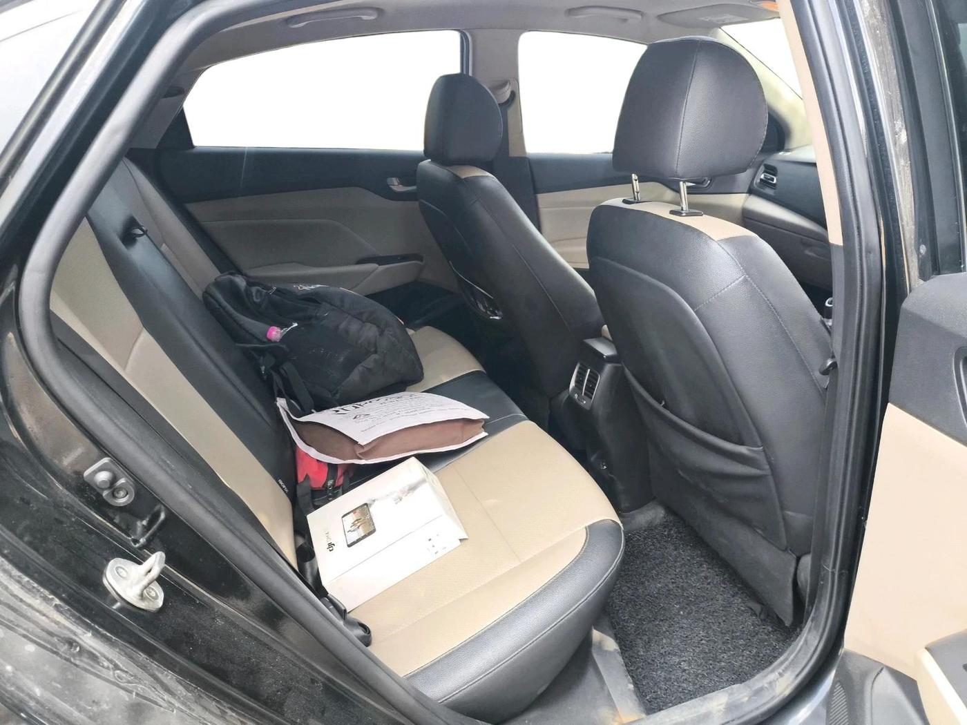2020 Hyundai Verna SX (O) 1.5 CRDI AT, Diesel, Automatic, 1,14,901 km, interior