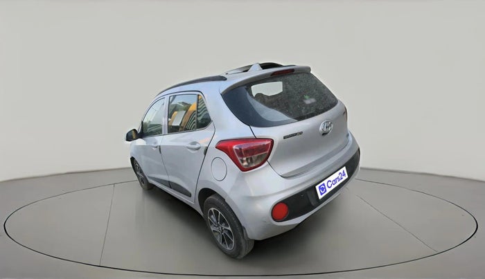 2017 Hyundai Grand i10 SPORTZ (O) AT 1.2 KAPPA VTVT, CNG, Automatic, 74,375 km, exterior
