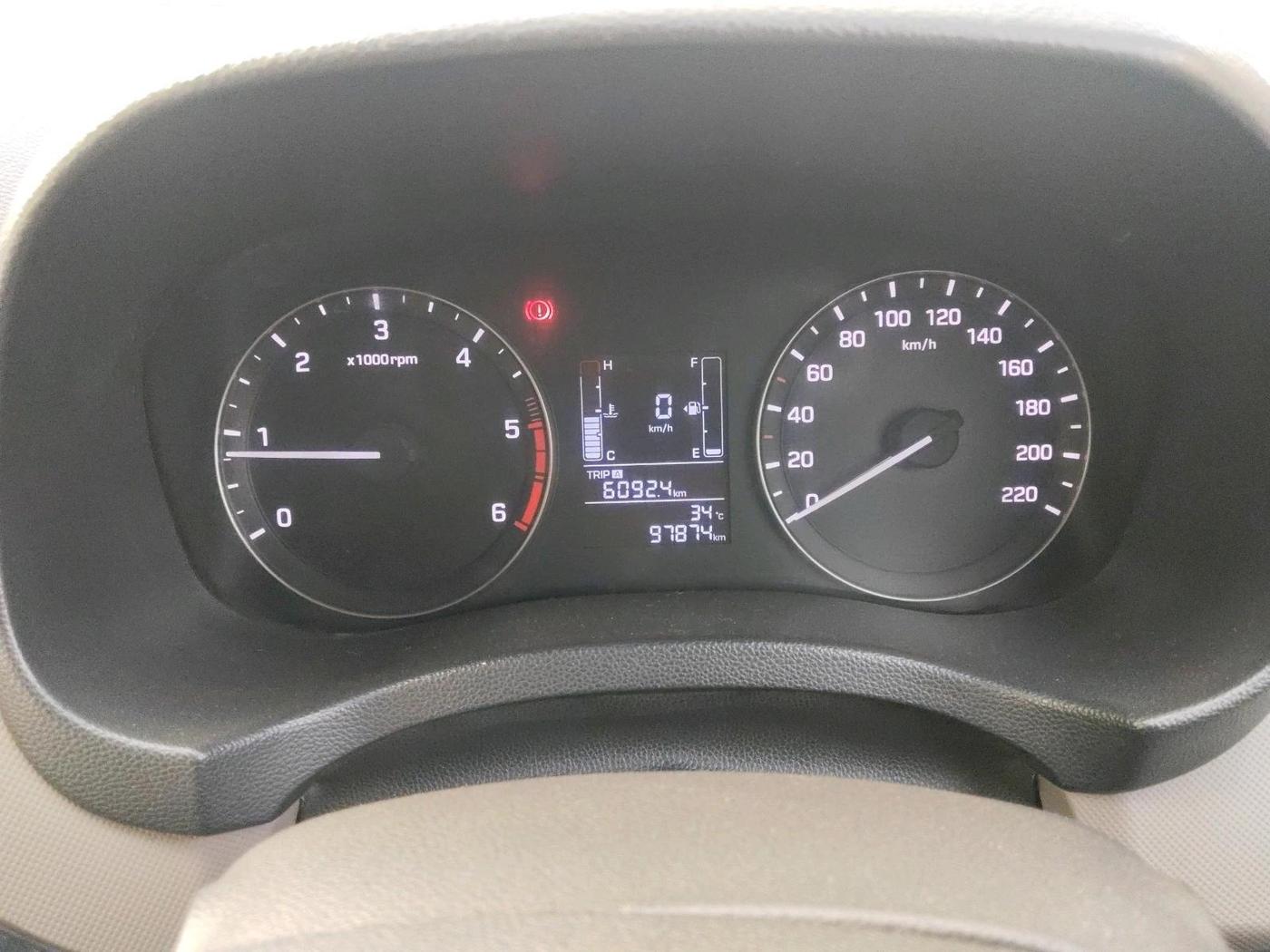2016 Hyundai Creta SX 1.6 DIESEL, Diesel, Manual, 97,874 km, interior