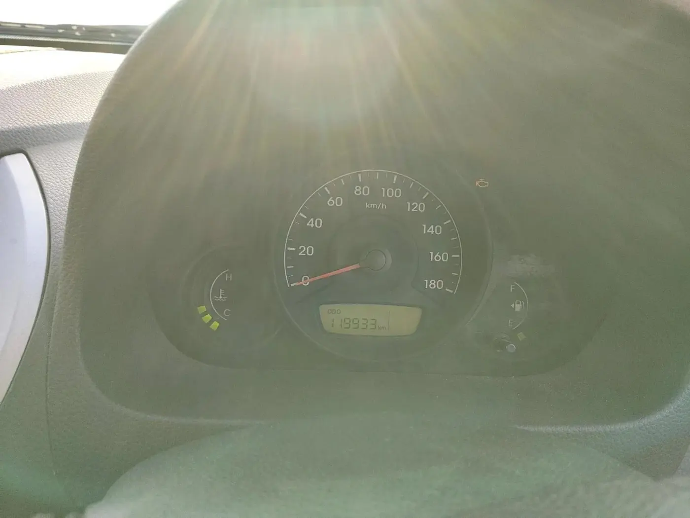 2012 Hyundai Eon ERA +, CNG, Manual, 1,19,933 km, interior