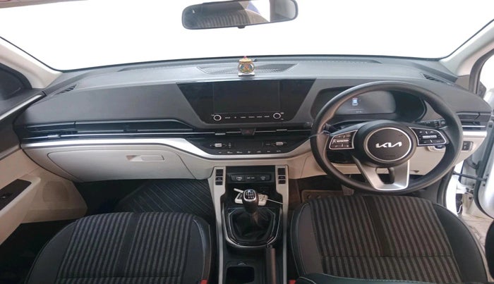 2023 KIA CARENS PRESTIGE PLUS 1.5 PETROL IMT 7 STR, Petrol, Manual, 12,116 km, interior