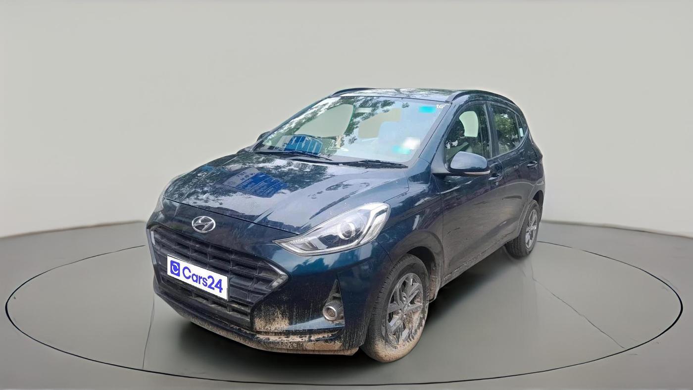 2022 Hyundai GRAND I10 NIOS SPORTZ AMT 1.2 KAPPA VTVT, Petrol, Automatic, 28,139 km, exterior