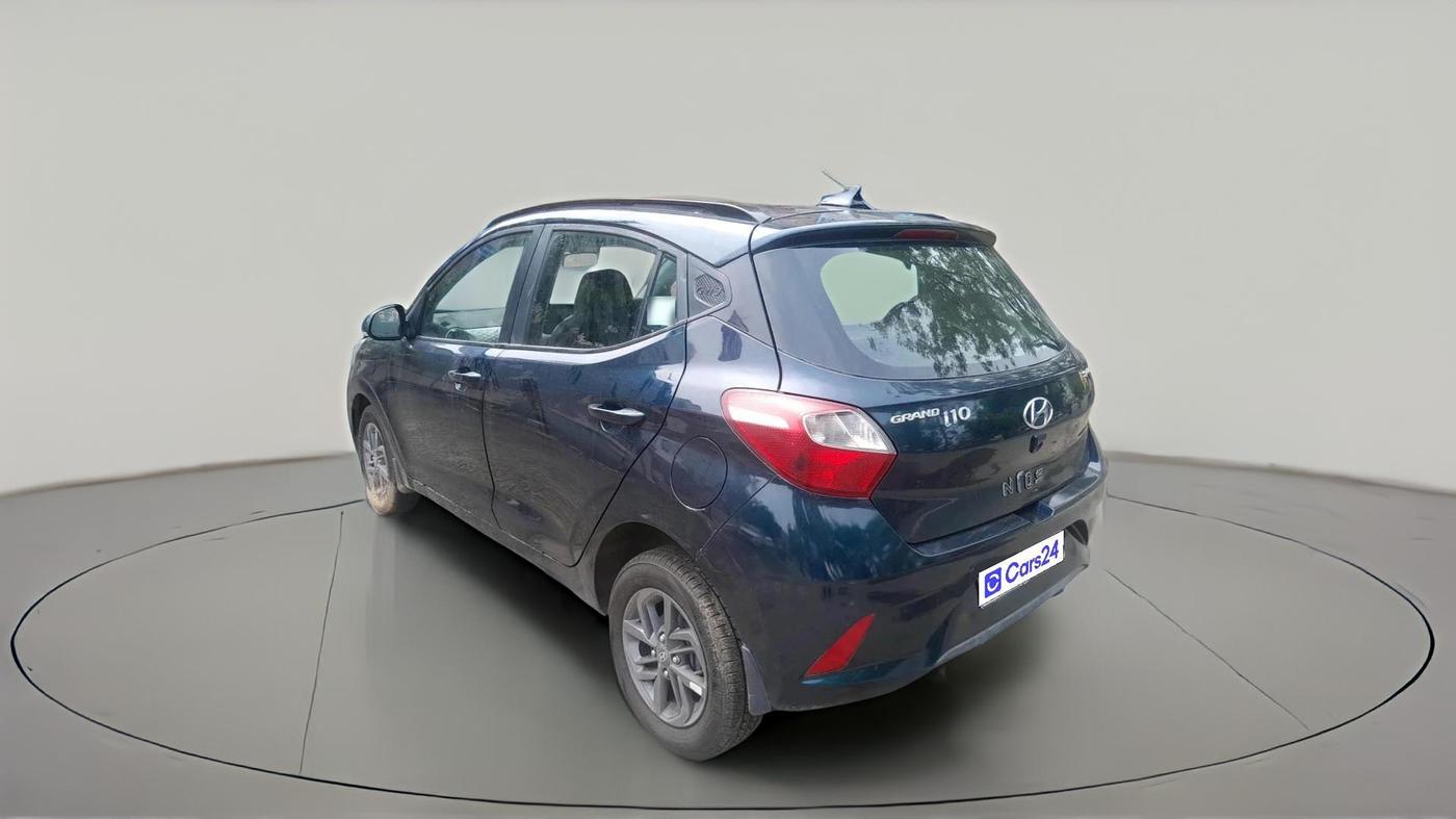 2022 Hyundai GRAND I10 NIOS SPORTZ AMT 1.2 KAPPA VTVT, Petrol, Automatic, 28,139 km, exterior